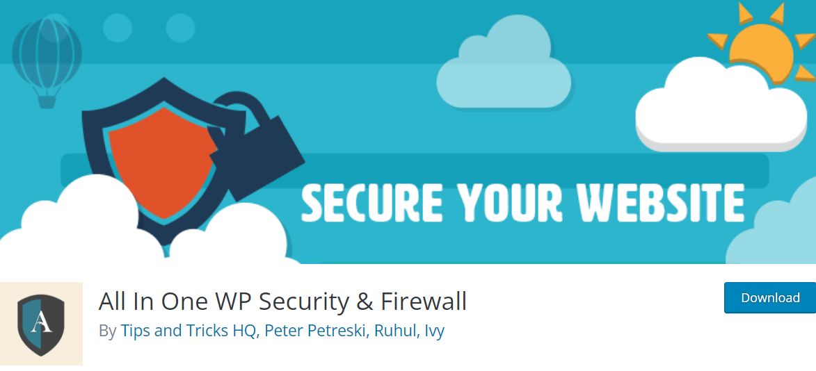 All in One WP Security & Firewall - Best WordPress Security Plugin