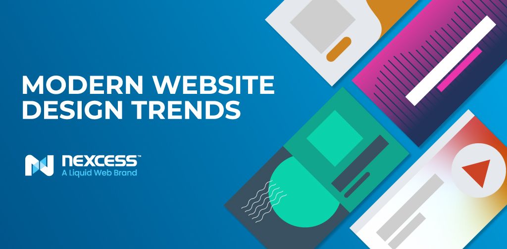 Modern web design trends