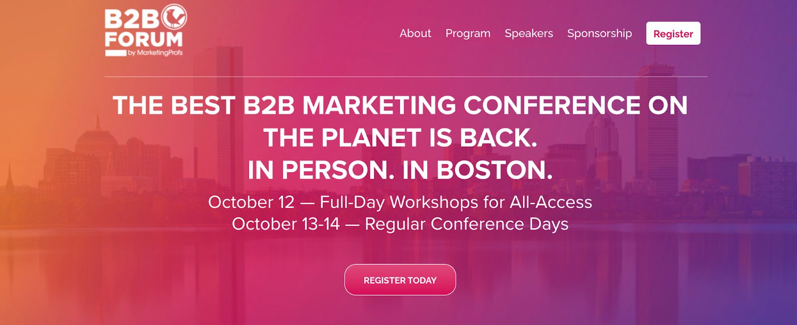 Conferences are a great way to network with your target audience and drive traffic to your online store.