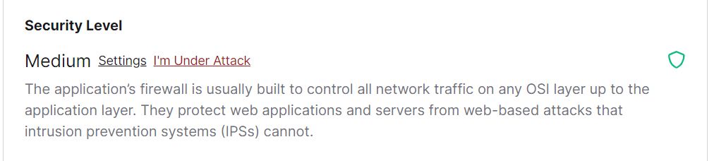 Cloudflare Web Application Firewall (WAF) and Distributed Denial of Service (DDoS) protection some of your site's leading edge-based security solutions. Cloudflare's DDoS and WAF can help to protect your site from these attacks by filtering out malicious traffic, blocking known attack vectors, and alerting you to potential threats.