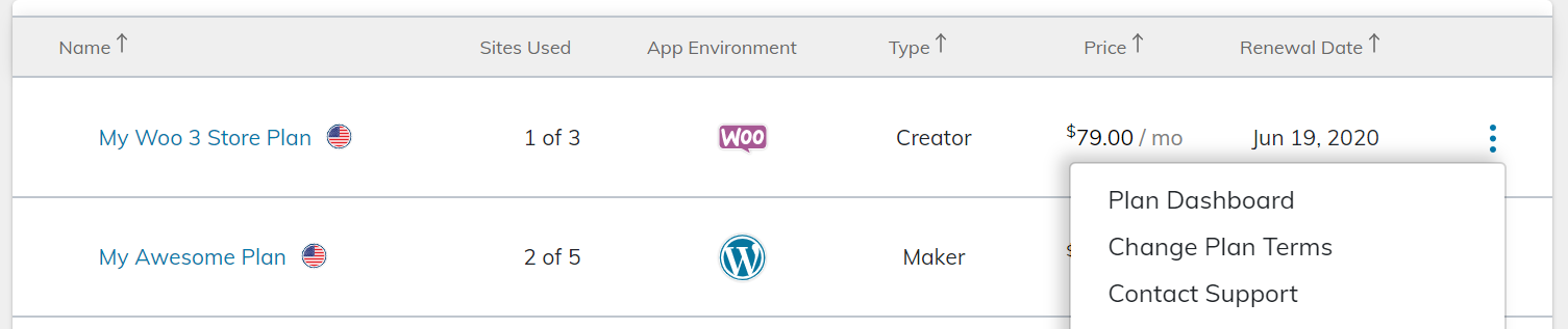 Log in to your portal on Nexcess for Managed WordPress and Managed WooCommerce.