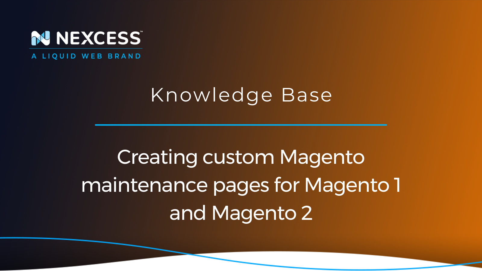 Creating custom Magento maintenance pages for Magento 1 and Magento 2