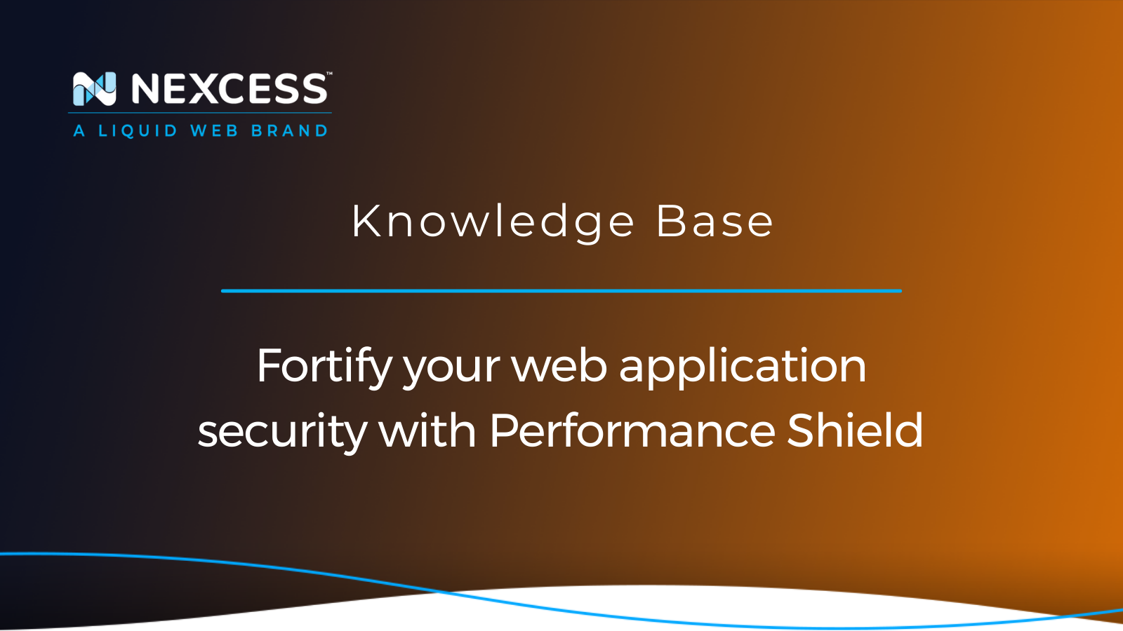 Fortify your web application security with Performance Shield