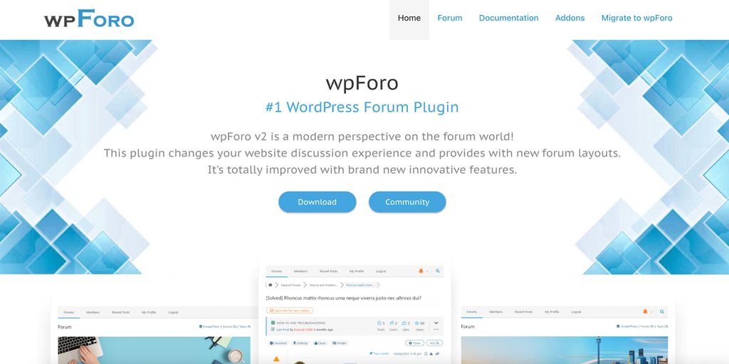 community forum plugin wordpress