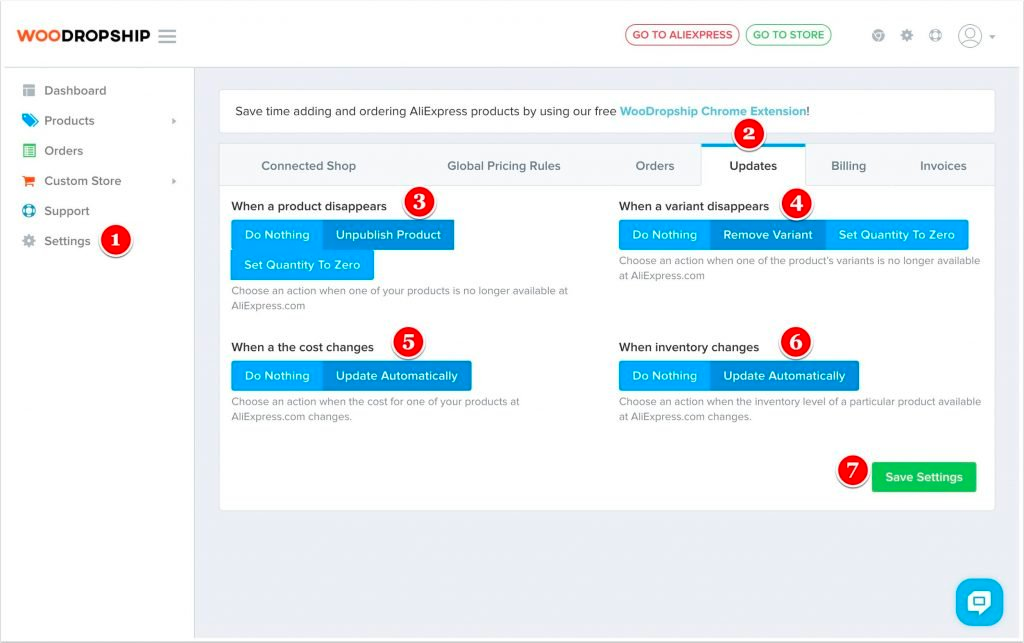 Configure Your Updates Settings