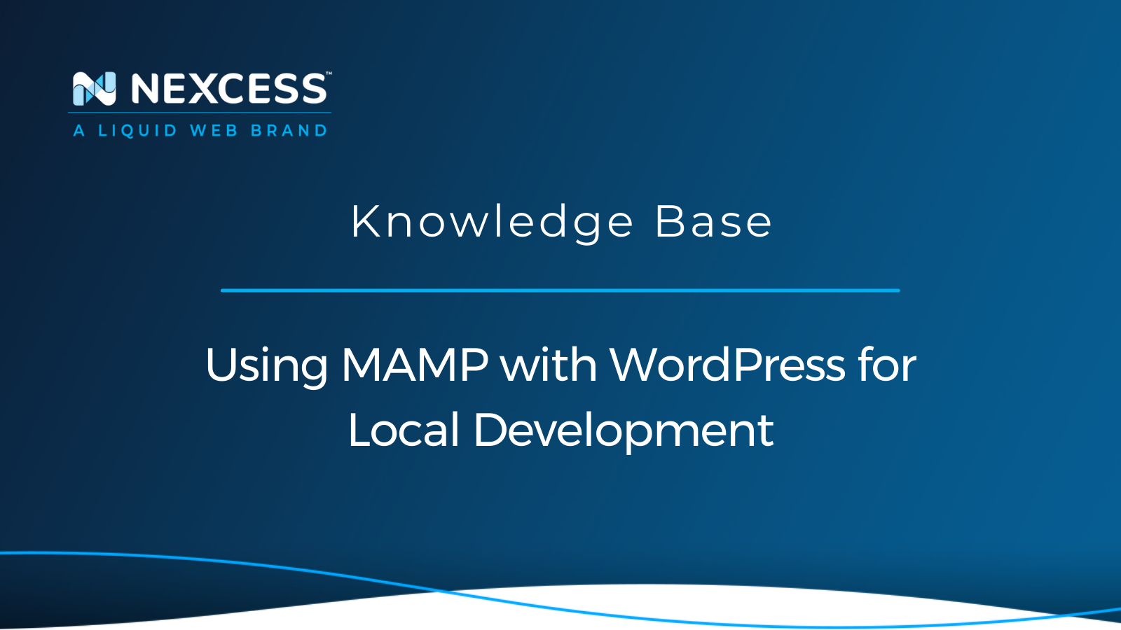 Using MAMP with WordPress for Local Development
