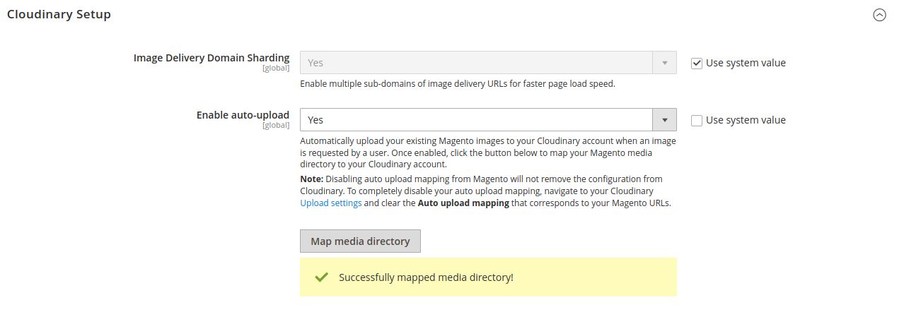 Now any type of media that was uploaded to the website before will be delivered by the Cloudinary CDN. You will be able to see all images and videos from the Cloudinary Media Library.