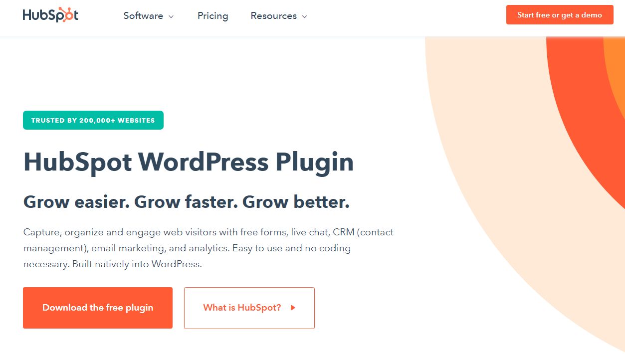 HubSpot is one of the most powerful WordPress lead generation plugins.
