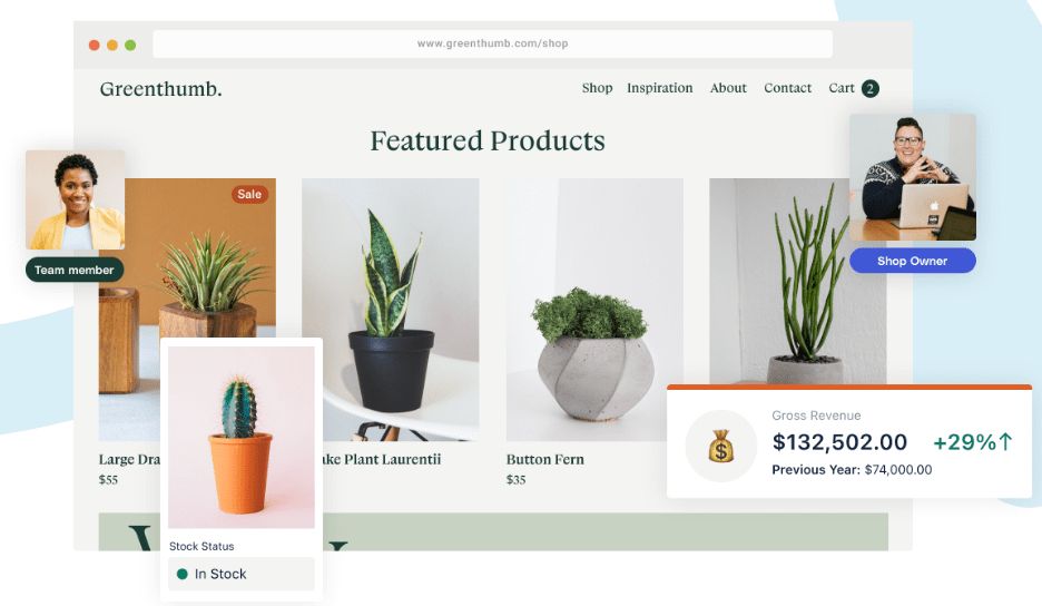 Ecommerce store by StoreBuilder.