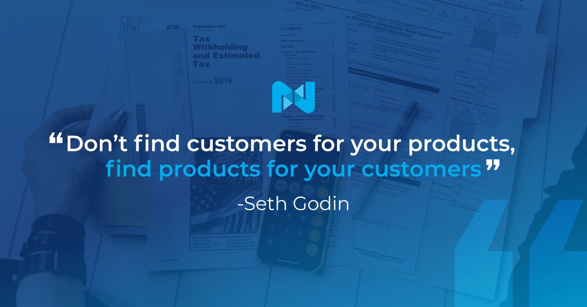 How to do Product Research quote by Seth Godin.