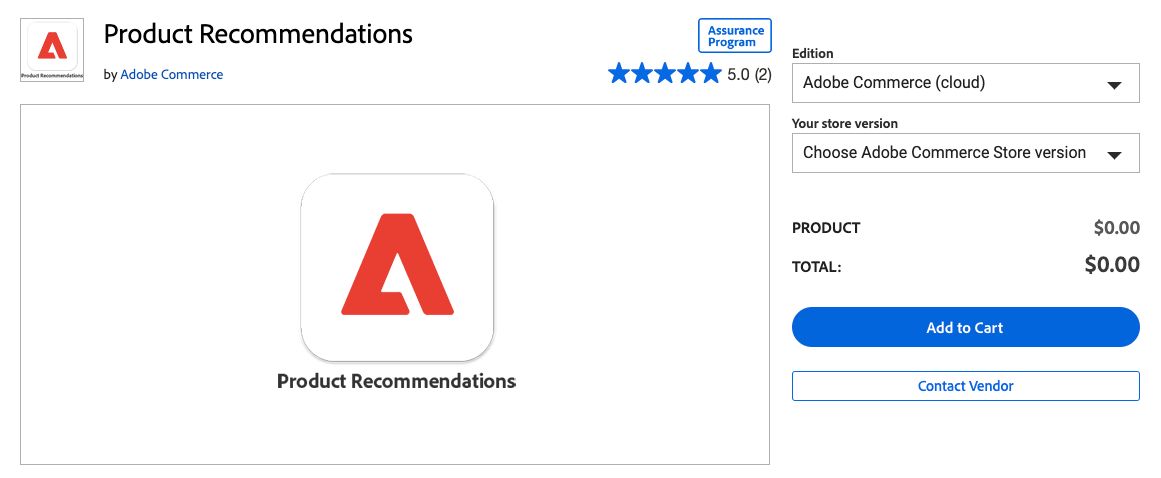 You can drive sales with product recommendations using Adobe Product Recommendations.