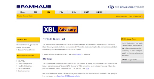 Exploits Block List (XBL) Removal form