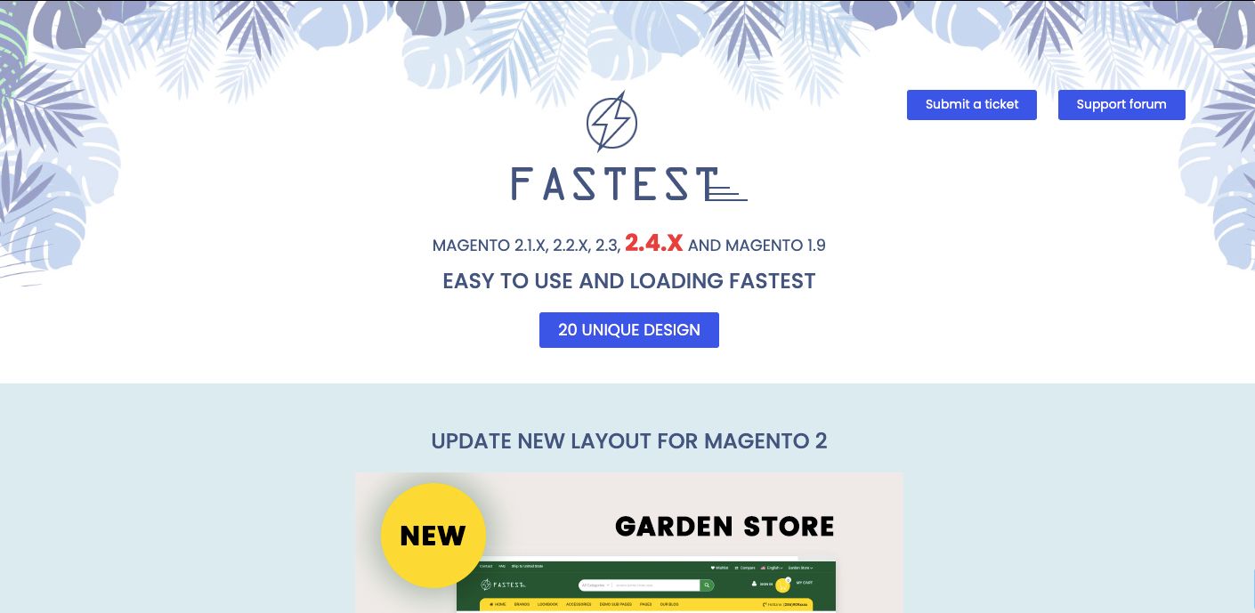 Fastest is the best Magento mobile theme for selling in Europe and GDPR countries.