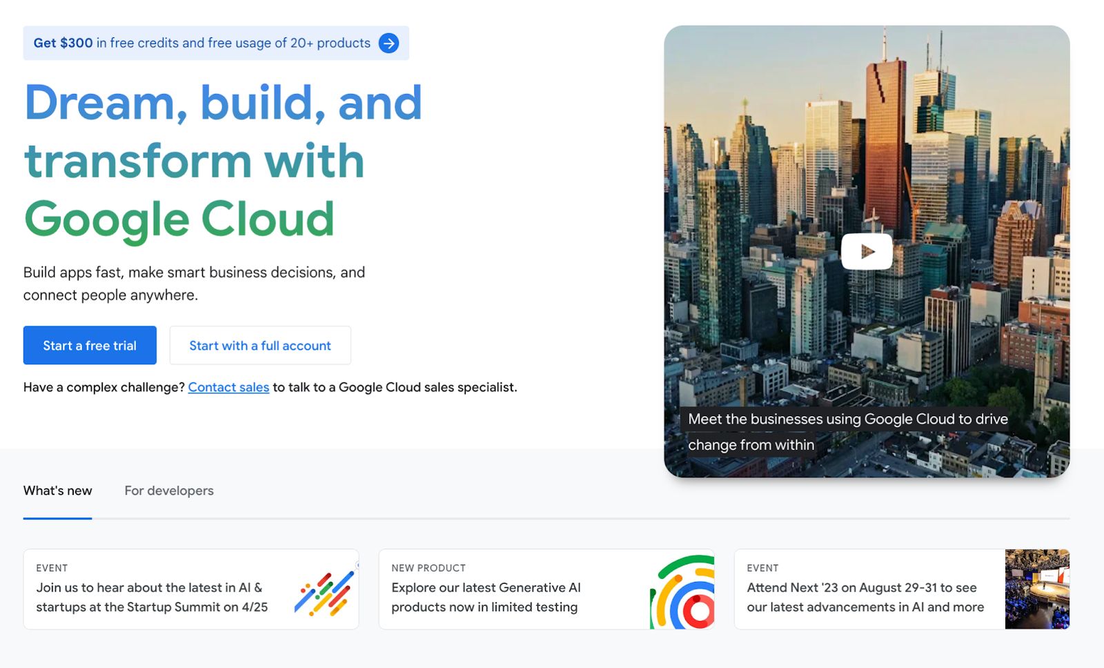 Google Cloud Platform (GCP) is an example of a public cloud provider.