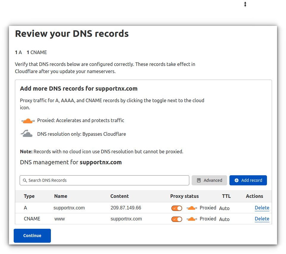 Upon adding the domain to your Cloudflare account, their system will show you a list of DNS records found, this will include subdomains as well. 