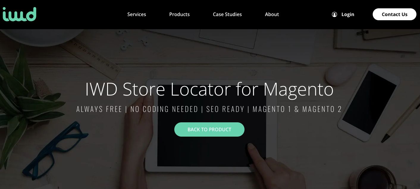 IWD Store Locator is the best free Magento store locator extension for Magento 1 and Magento 2.