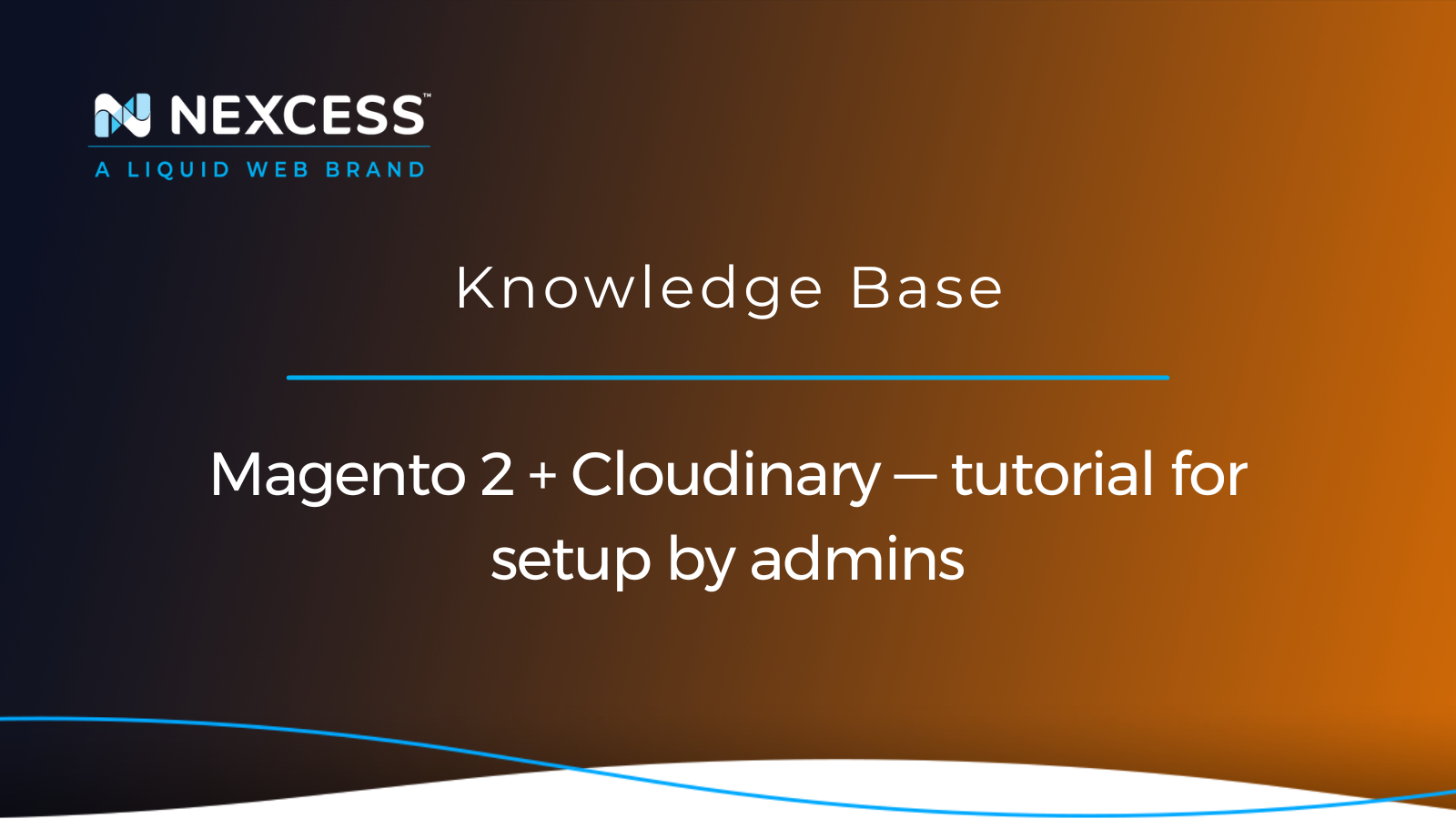 Magento 2 + Cloudinary — tutorial for setup by admins
