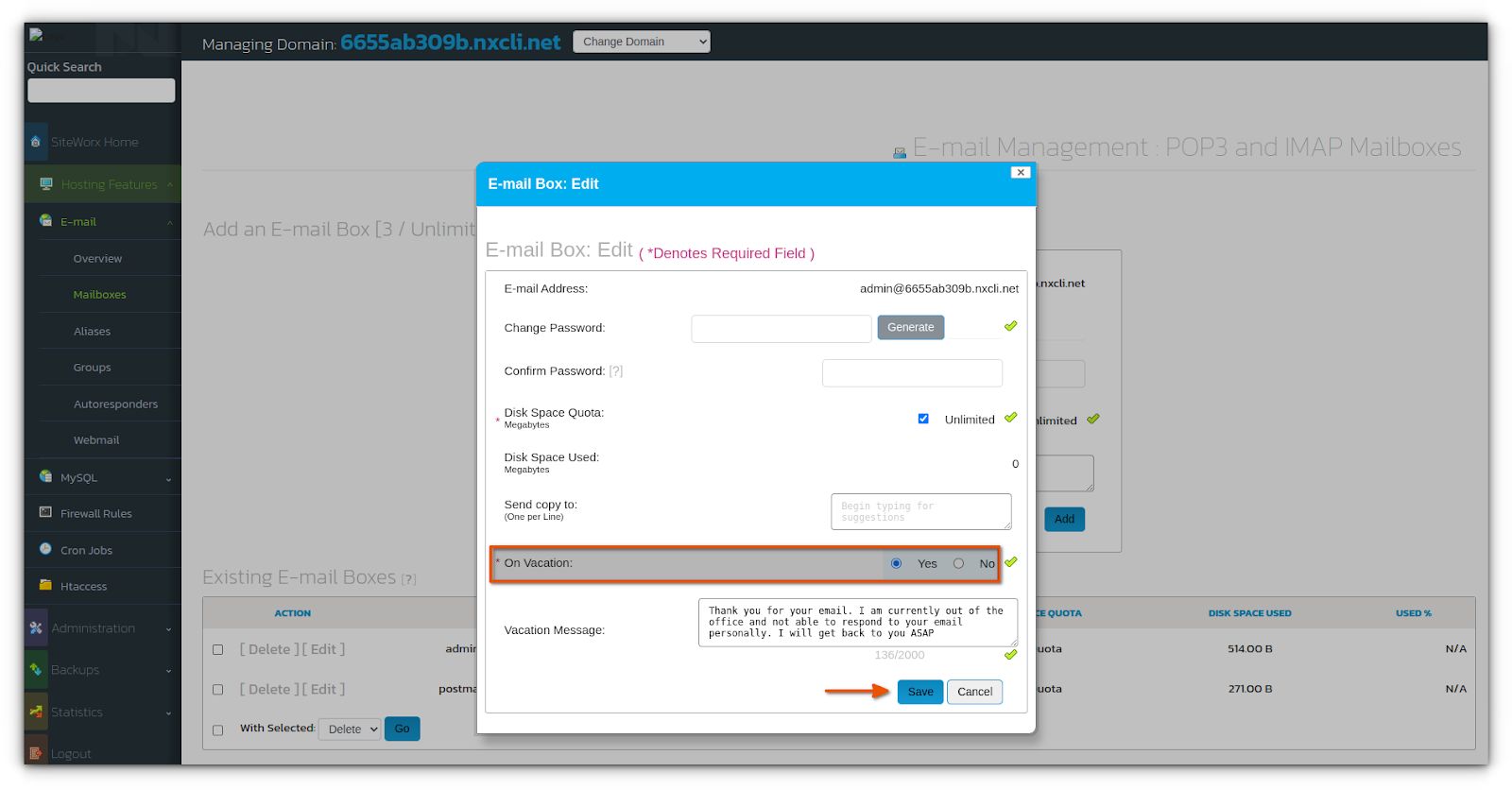 Select the Yes or No radio buttons to enable or disable the automatic message whenever you see a good fit.