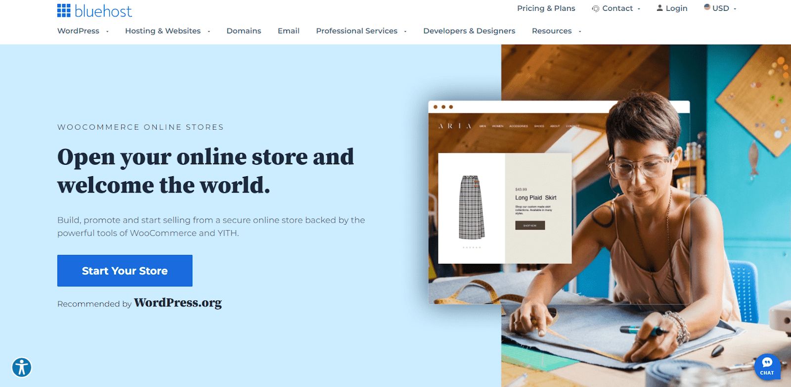 Bluehost’s plentiful storage and startup-friendly hosting plans make it one of the best WooCommerce hosting providers in 2023.