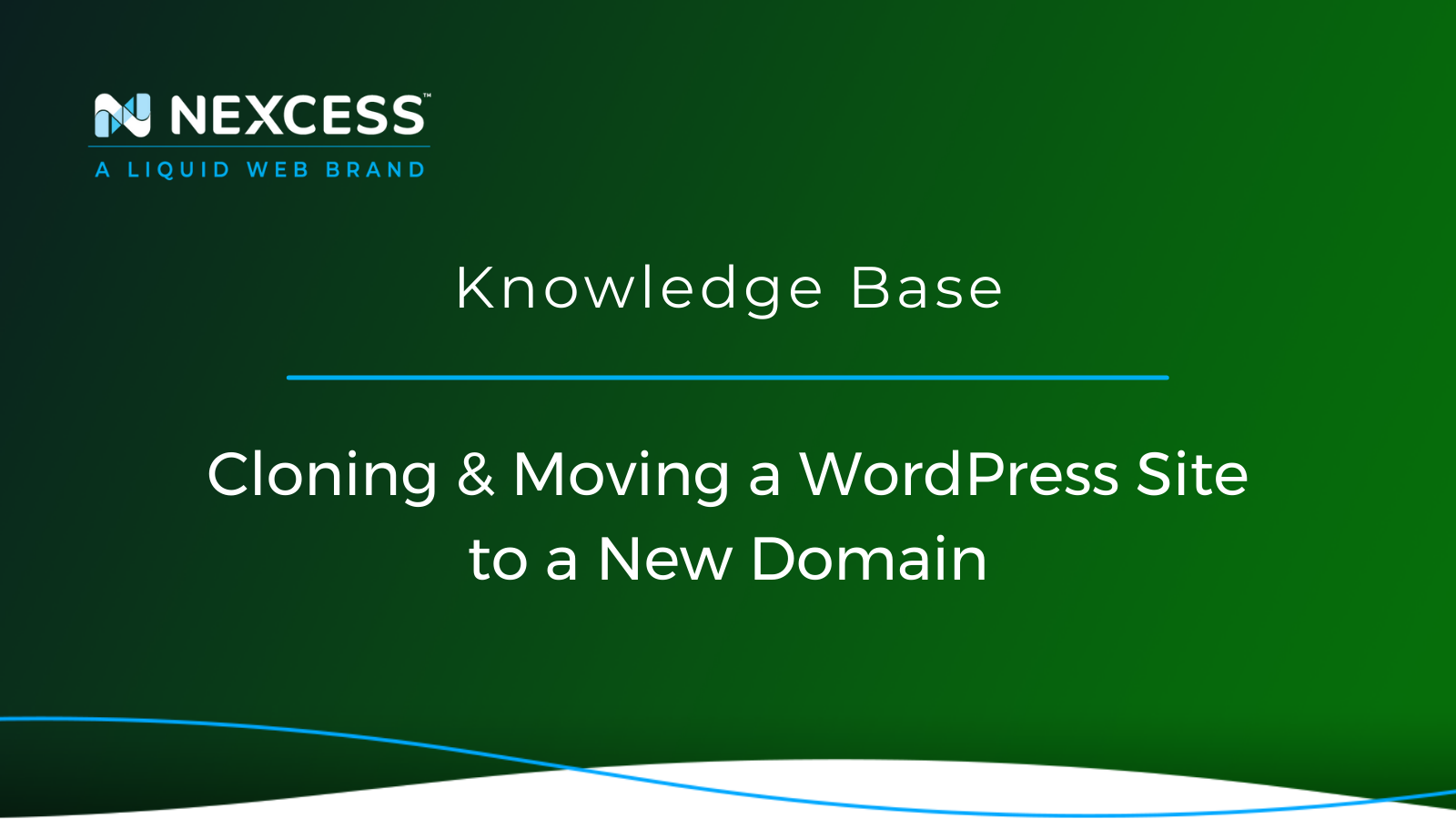 Cloning a WordPress site and Moving it to a New Domain