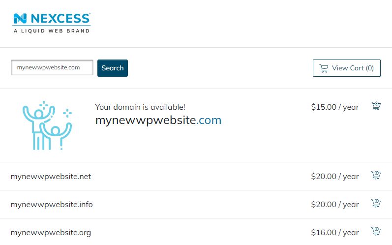 Purchasing a domain is part of your WordPress website costs