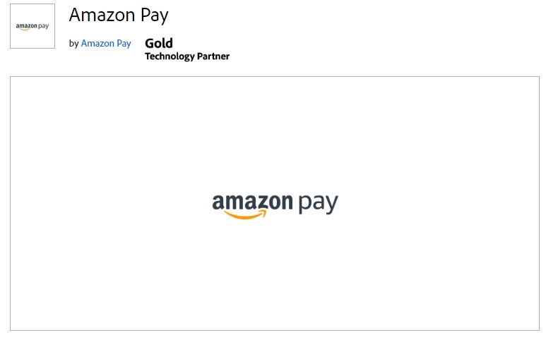 Adobe Commerce marketplace Amazon Pay extension.