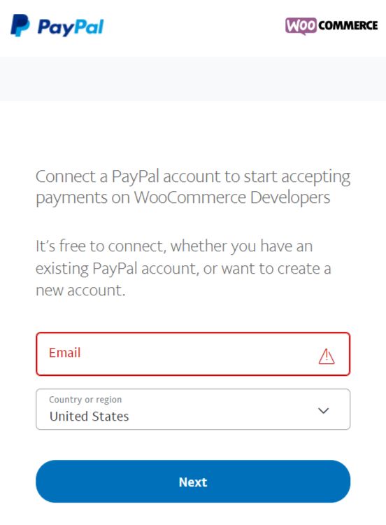 Get Started with PayPal: Email