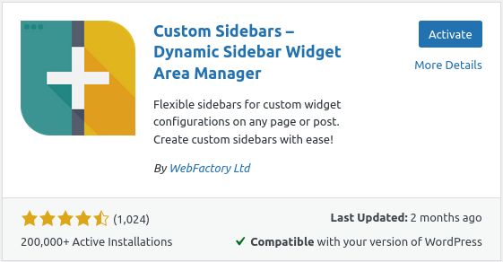 To add a sidebar in WordPress, download the Custom Sidebars plugin