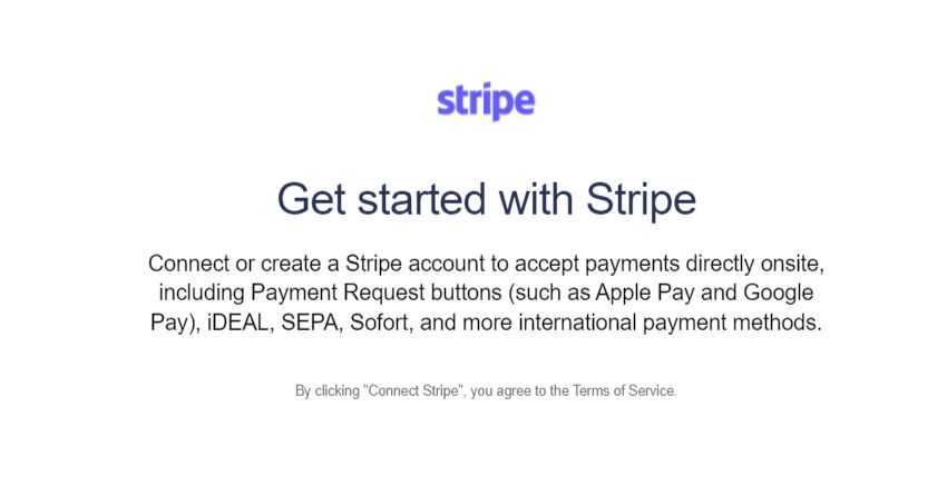 Get Started with Stripe: Connect Stripe