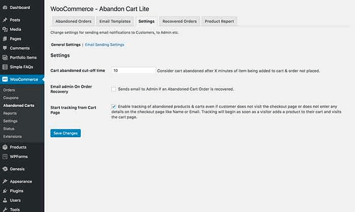 WooCommerce Analytics in your WP admin