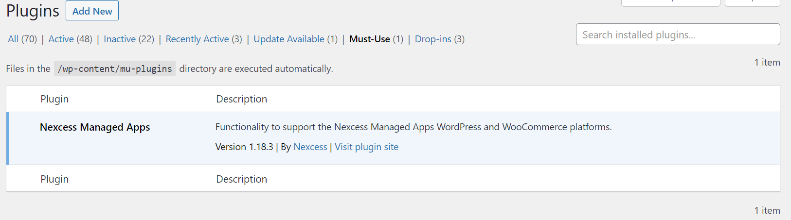 From the admin panel, select Plugins and click the Add New button.