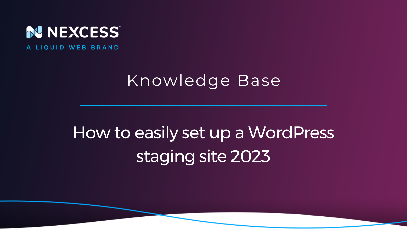 How to easily set up a WordPress staging site 2024