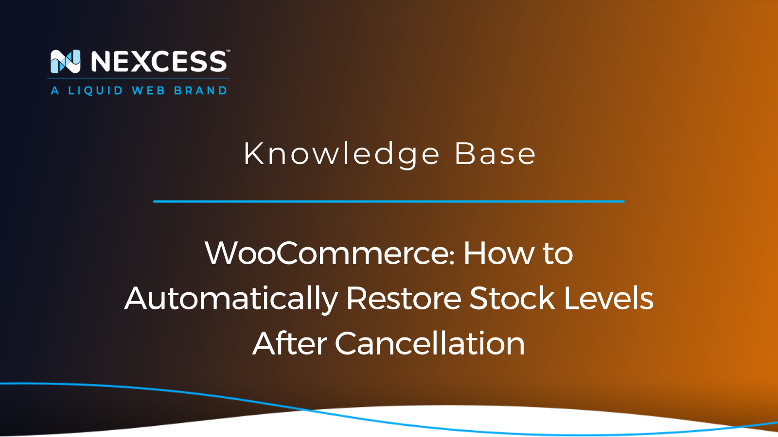WooCommerce: How to Automatically Restore Stock Levels After Cancellation