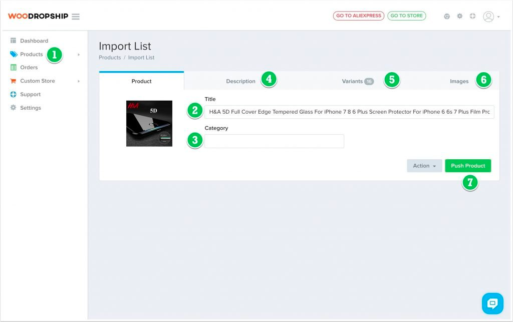 WooDropship Dashboard