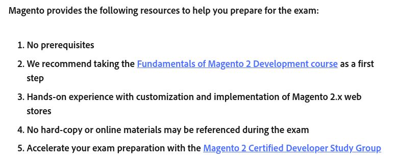 Resources to help you prepare for the certification exam