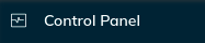 Next, from the dashboard, select Control Panel from the menu options shown on the left.