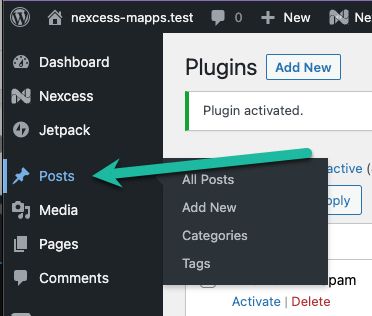 Once the Auto Upload Images plugin is installed, you need to head over to the Posts section of your admin page.