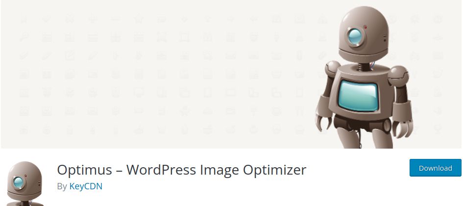 Optimus WordPress image compression