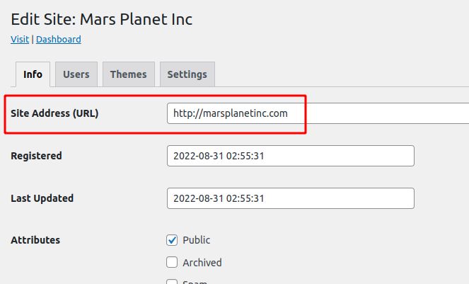 Your custom domains will be immediately mapped to your Site Address using WordPress' built-in domain mapping feature.
