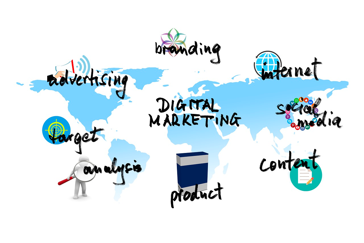 New year marketing campaigns in the digital world.