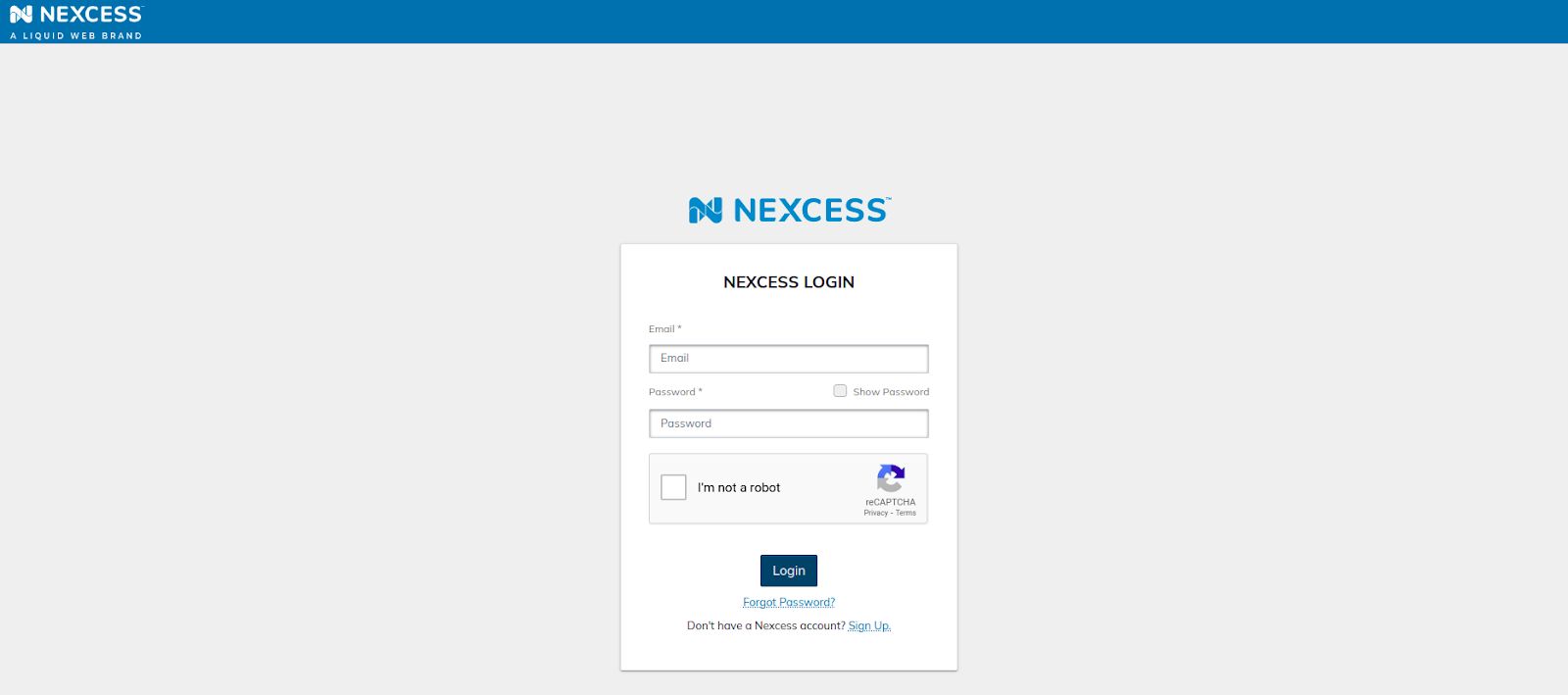 Step #1: Log in to the Nexcess client portal.