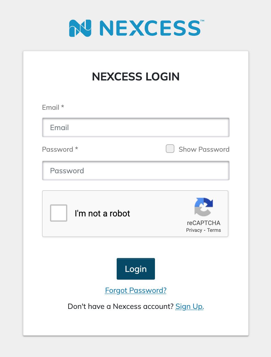 Log into your Nexcess Account with your username and password.