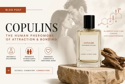 Copulins in vials in a laboratory.