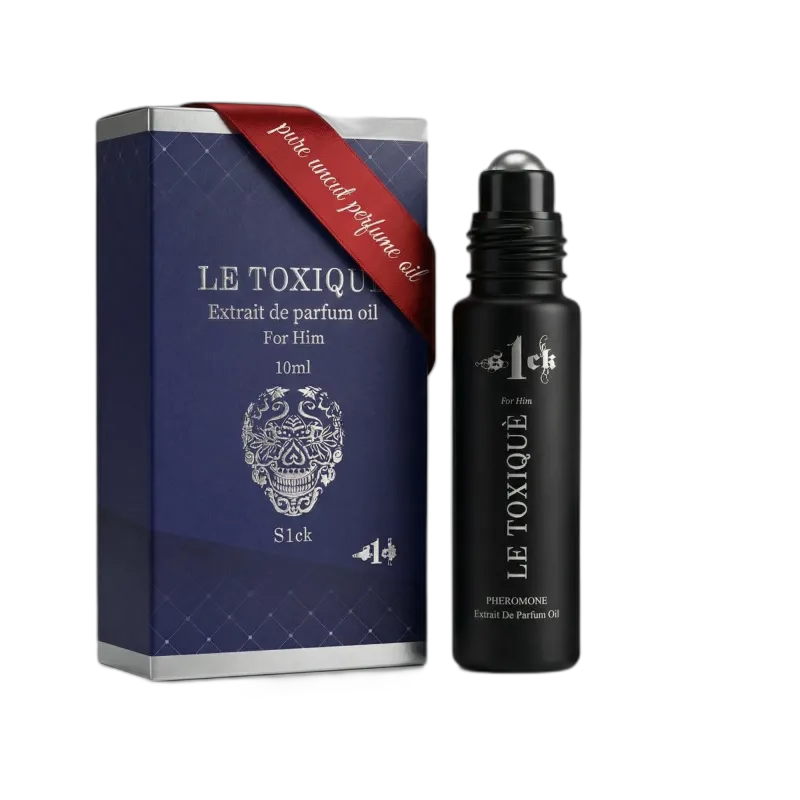 Le Toxiquè | Luxury Pheromone Cologne Extrait De Parfum Roll On Oil 10ml for Men
