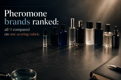 pheromone products ranked side by side