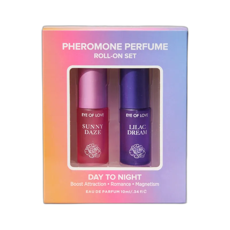 Bloom Day to Night Pheromone Perfume Rollon Set