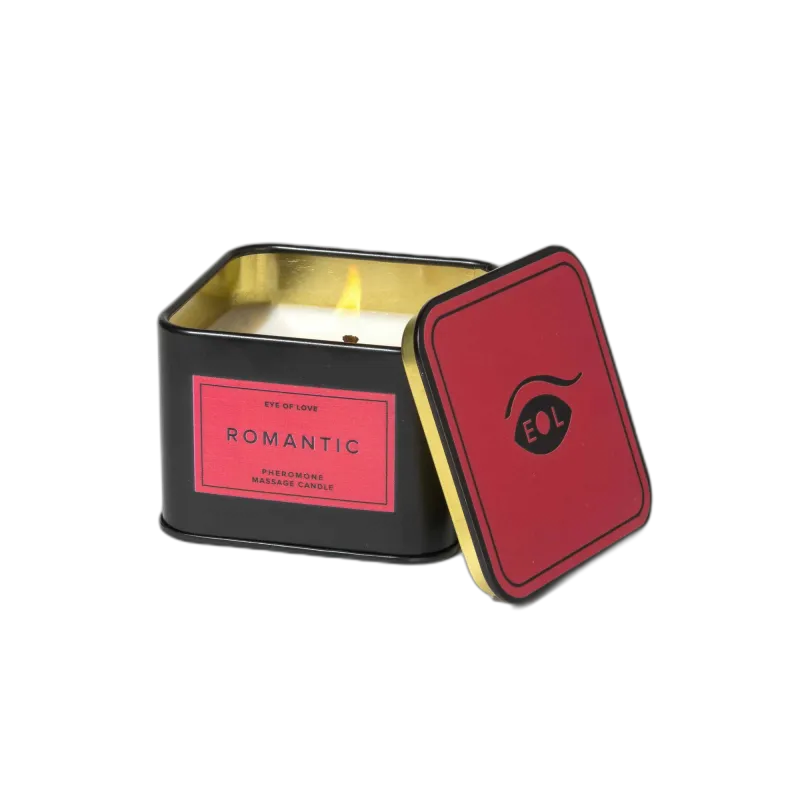Romantic Pheromone Massage Candle