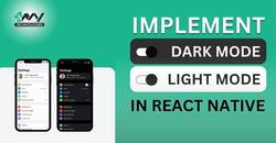How do you implement dark mode and light mode in a react native app?'s picture