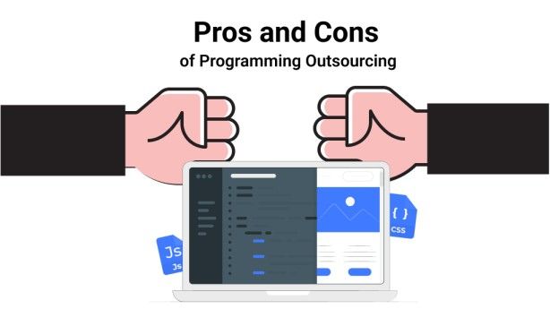 Pros and cons of programming Outsourcing Banner Image