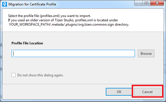 Migration for certificate profiles
